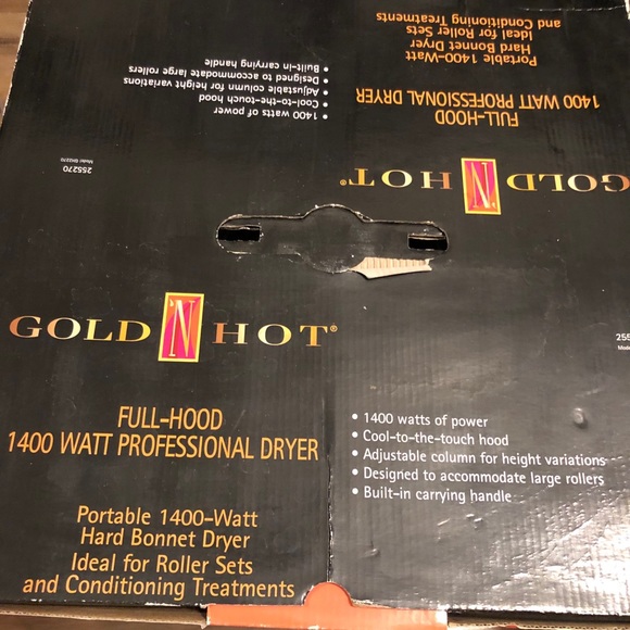 Gold n Hot professional dryer  SOLD - Picture 4 of 5